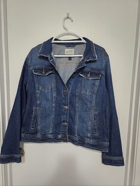 Universal Thread Freeborn Jacket Classic Blue Women's Jean Denim Size XXL